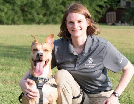 Sarah the dog trainer